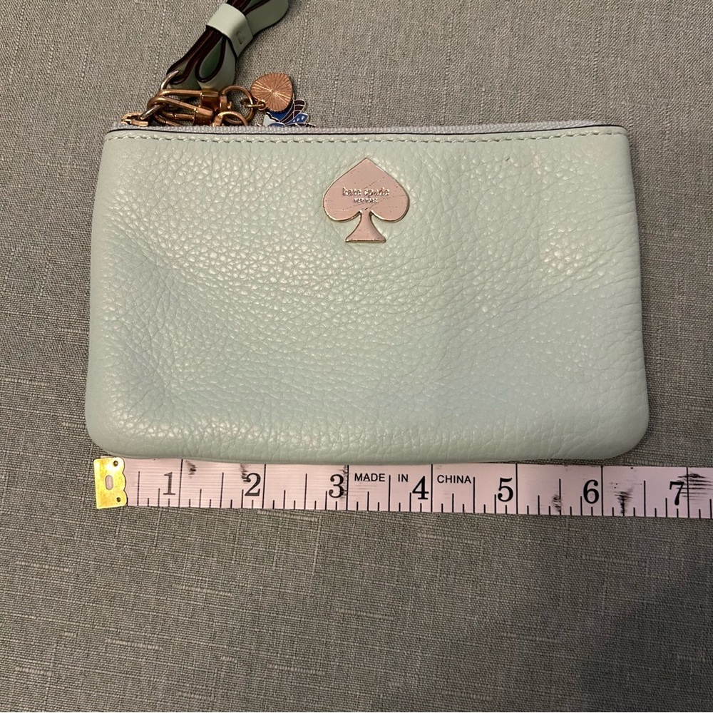 Kate Spade Light Green Wristlet - Picture 9 of 10
